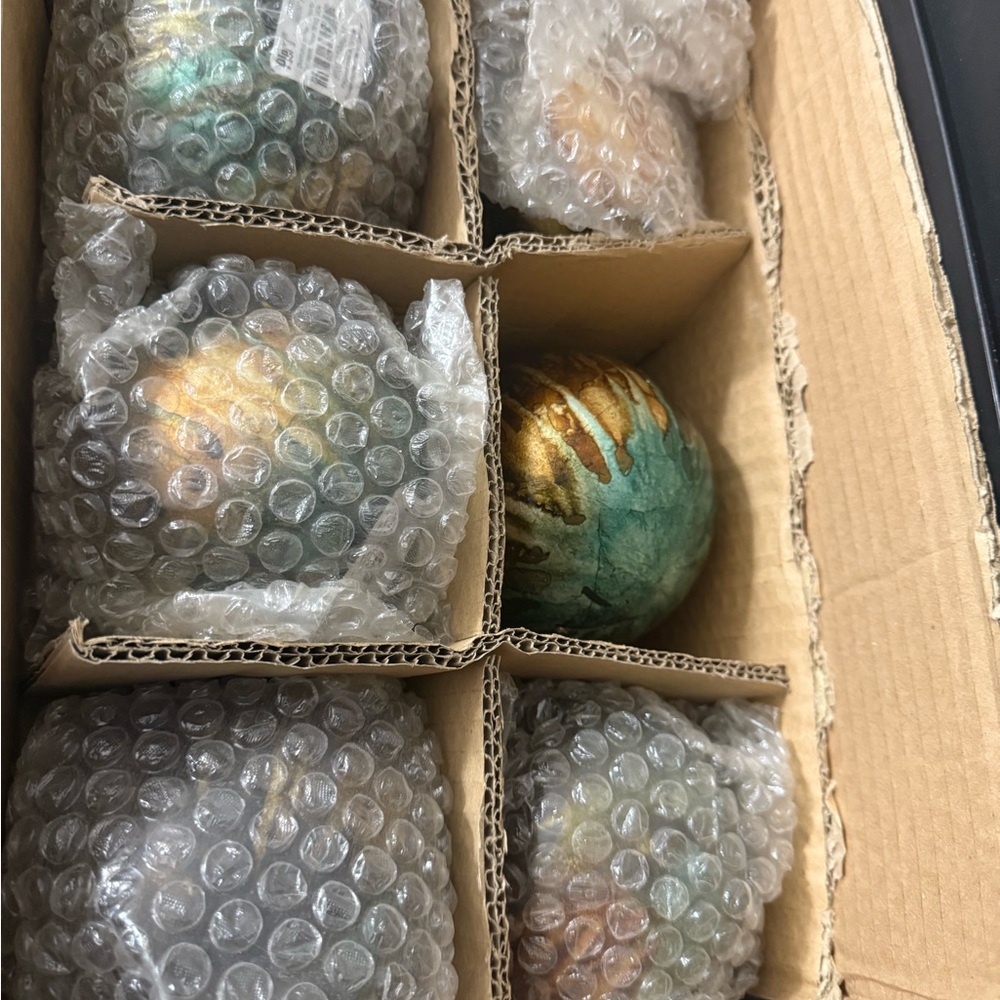 Pier 1 Multicolor Ceramic Sphere - Picture 4 of 4